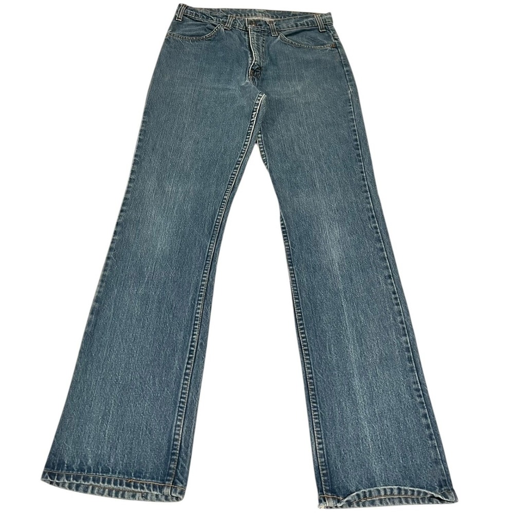 Vintage 1978 Levi's 519 Orange Tab Straight Leg Jeans Blue Men's 32x33